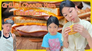 Ep 4 : Grilled cheese ham sandwich : แซนวิชแฮมชีส