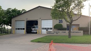 Fort Worth Fire Department Engine 25 Response