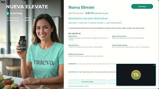 Nueva Life: Products & Elevate Showcase: Improving Cognitive Function