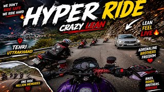 😳 Insane Lean Angle on Tehri’s Best Roads 🚀