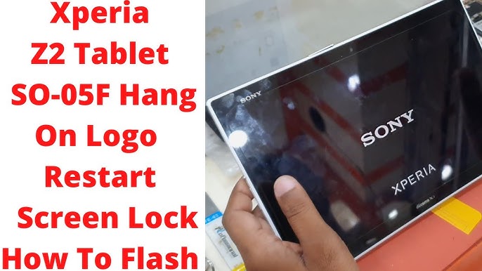 SONY XPERIA Tablet S - Factory / Hard reset (two ways) 