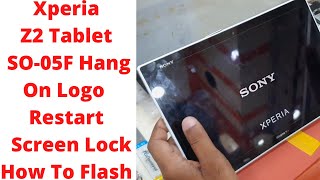 Xperia Z2 Tablet SO-05F Hang On Logo & Restart & Screen Lock How To Flash Hindi - so-05f firmware screenshot 4