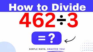 462÷3  Divide 462 by 3 - Long division Method