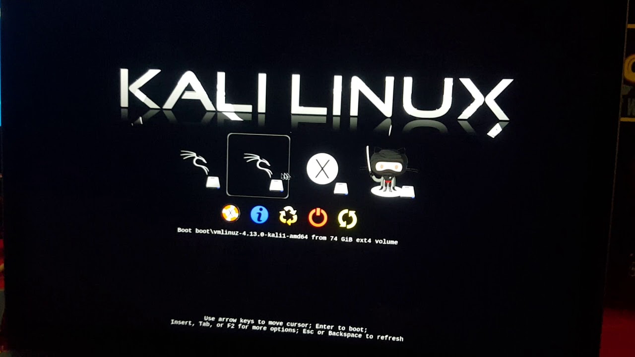 install kali linux on macbook pro