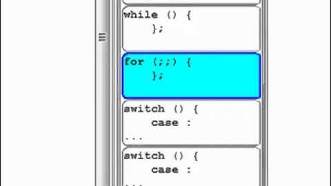 Como utilizar un ciclo for en codevision avr.