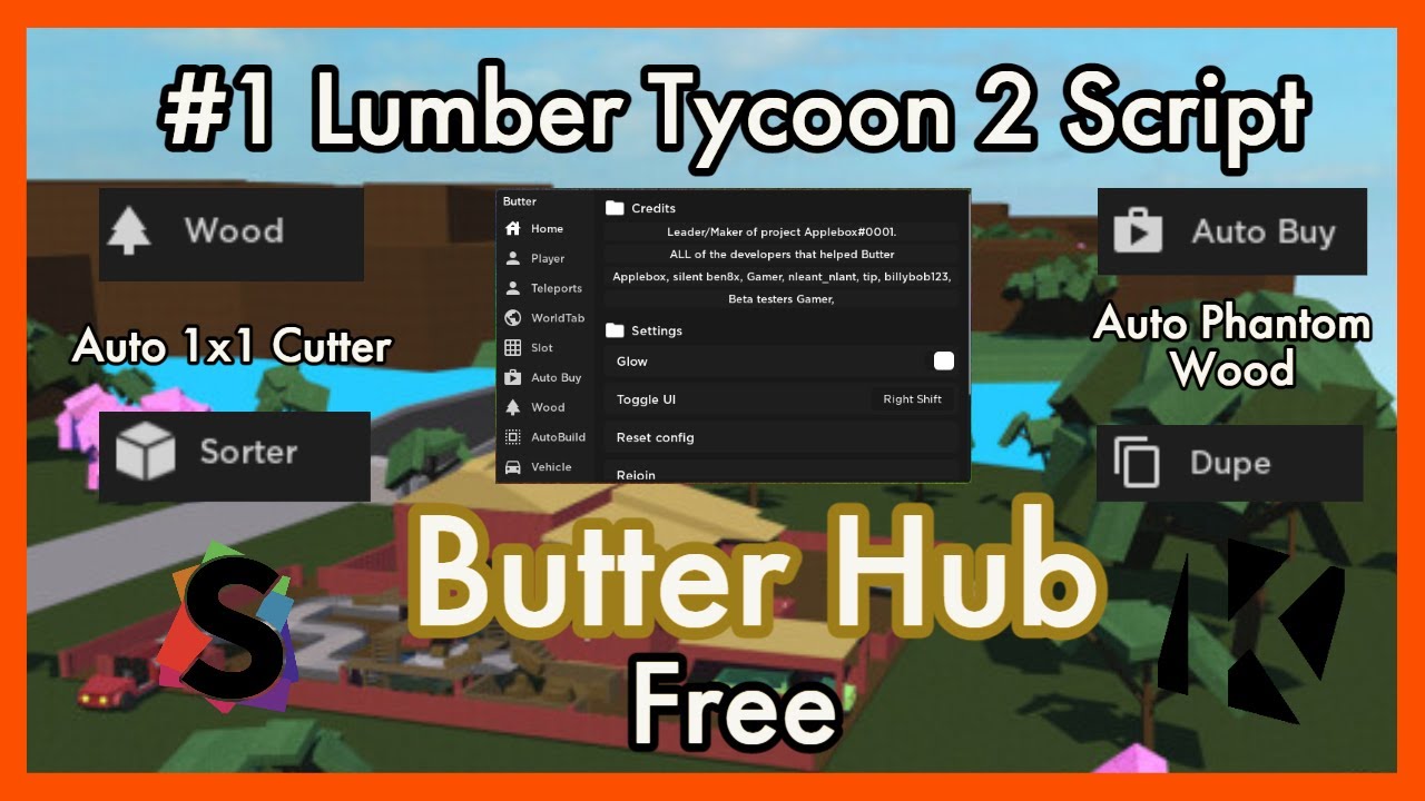 Butter Lumber Tycoon 2 Script Download 100% Free - Krnl