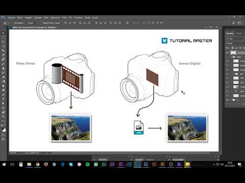 Vídeo: Qual é a diferença entre câmera digital e câmera de filme?