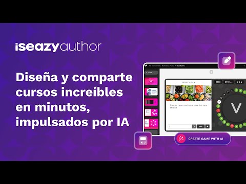 isEazy Author - Diseña y comparte cursos increíbles en minutos, impulsados por IA - video from isEazy