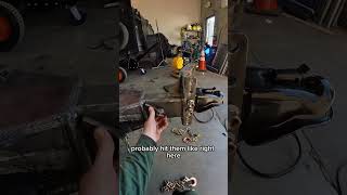 Extending the tongue on an enclosed trailer