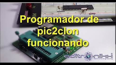 funcionamiento del programador pickit2 clon, planos y montaje