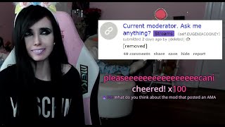 Eugenia Cooney Asked Her Feelings On Her Mystery Twitch Mod Posting An AMA on Her SubReddit 4-4-21