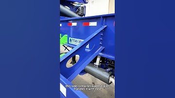 The 37 Ton Side Container Loader Trailer – Efficient, Safe, and Built to Last!
