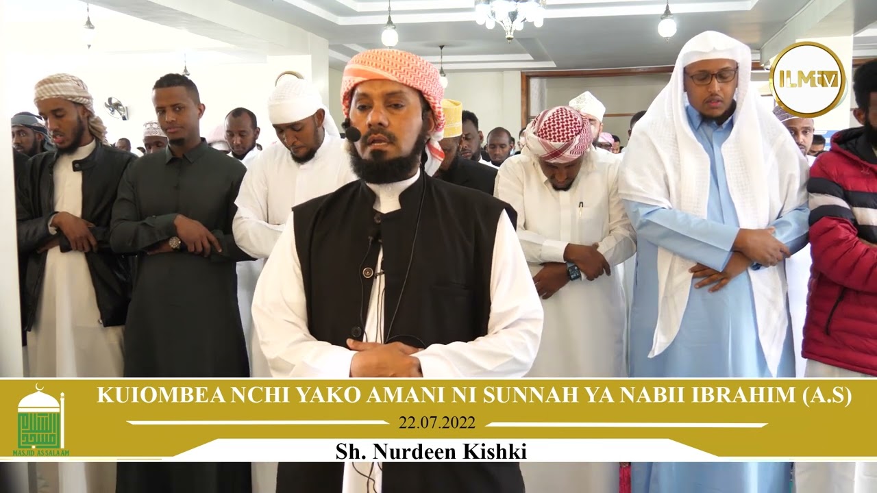 JUMUAH PRAYERS LED BY  SHEIKH NURDEEN KISHKI  MASJID  AS SALAAM SOUTH C