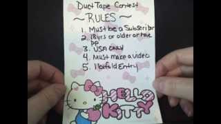 1yr Anniversary Duct Tape Contest!!! (CLOSED)