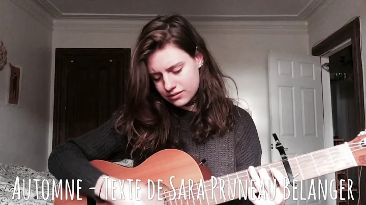 Automne - Texte de Sara Pruneau Blanger
