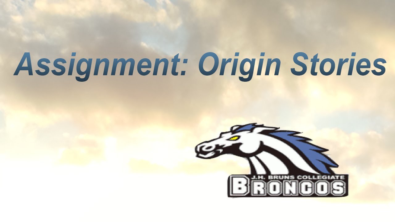 understand the assignment origin