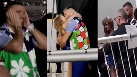 Travis Kelce Obsessing Over Taylor Swift at the Eras Tour For 3 Minutes and 40 Seconds straight