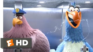 The Angry Birds Movie 2 (2019) - Bathroom Heist Scene (6/10)