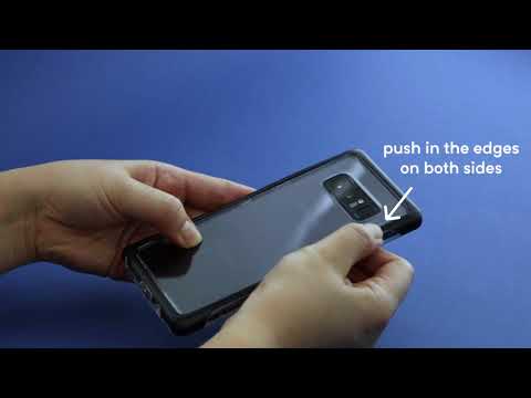 Caseology — How to Put on a Skyfall Case — Galaxy Note 8