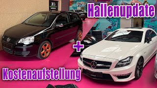 Was hat der spaß gekostet? Kostenaufstellung + Hallenupdate! Autohandel Vlog #08