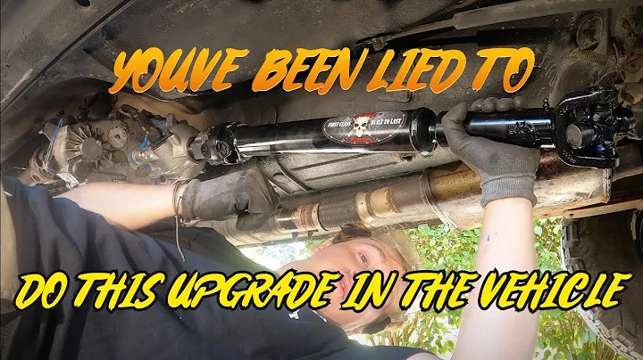 Install a SYE in a Jeep XJ the easy way/NP231 upgrades with Adams Driveshaft for XJ, TJ & MJ