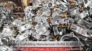 German Type Drop Forged Couplers DURA SCAFFOLD Wealth