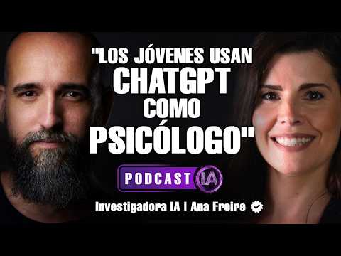 La IA y el Suicidio 🤖 | 🎙️ Ana Freire, IA aplicada a la salud mental - Podcast IA 🟣