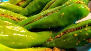 Hari mirch masala achar | green chillies pickel | Tabassum khan recipe