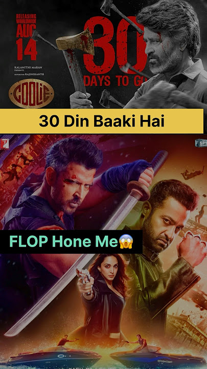 30 Din Baaki Hai Flop Hone Me | War 2 & Coolie Rajinikant Hrithik Roshan jr ntr