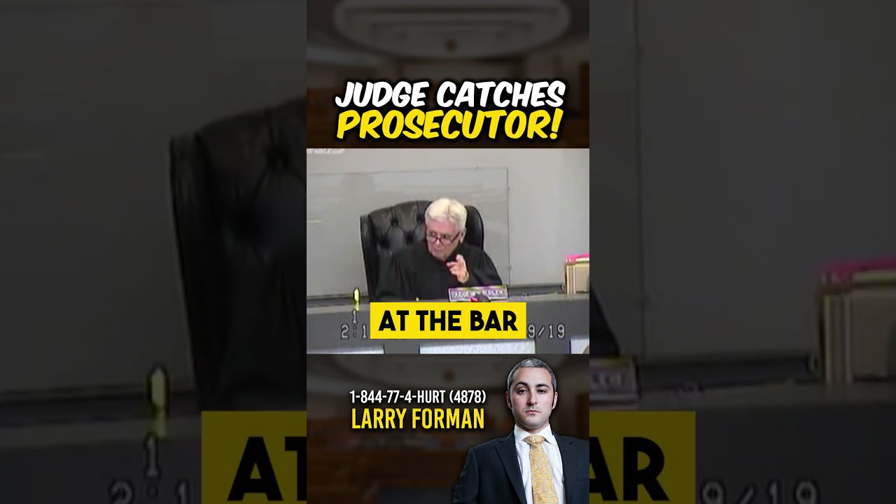 Judge SHUTS DOWN The Prosecutor In Court 