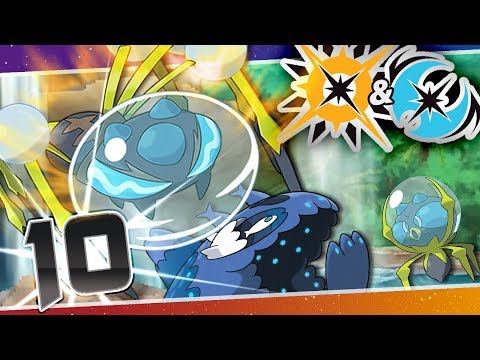 Video: Pok Mon Ultra Sun Og Ultra Moon - Route 5, Brooklet Hill, Captain Lanas Trial, Totem Araquanid Og Waterium Z