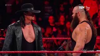 The Undertaker Returns and Destroy Braun Strowman and His Family With His Brother Kane