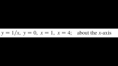 Find the volume of the solid obtained by rotating the region