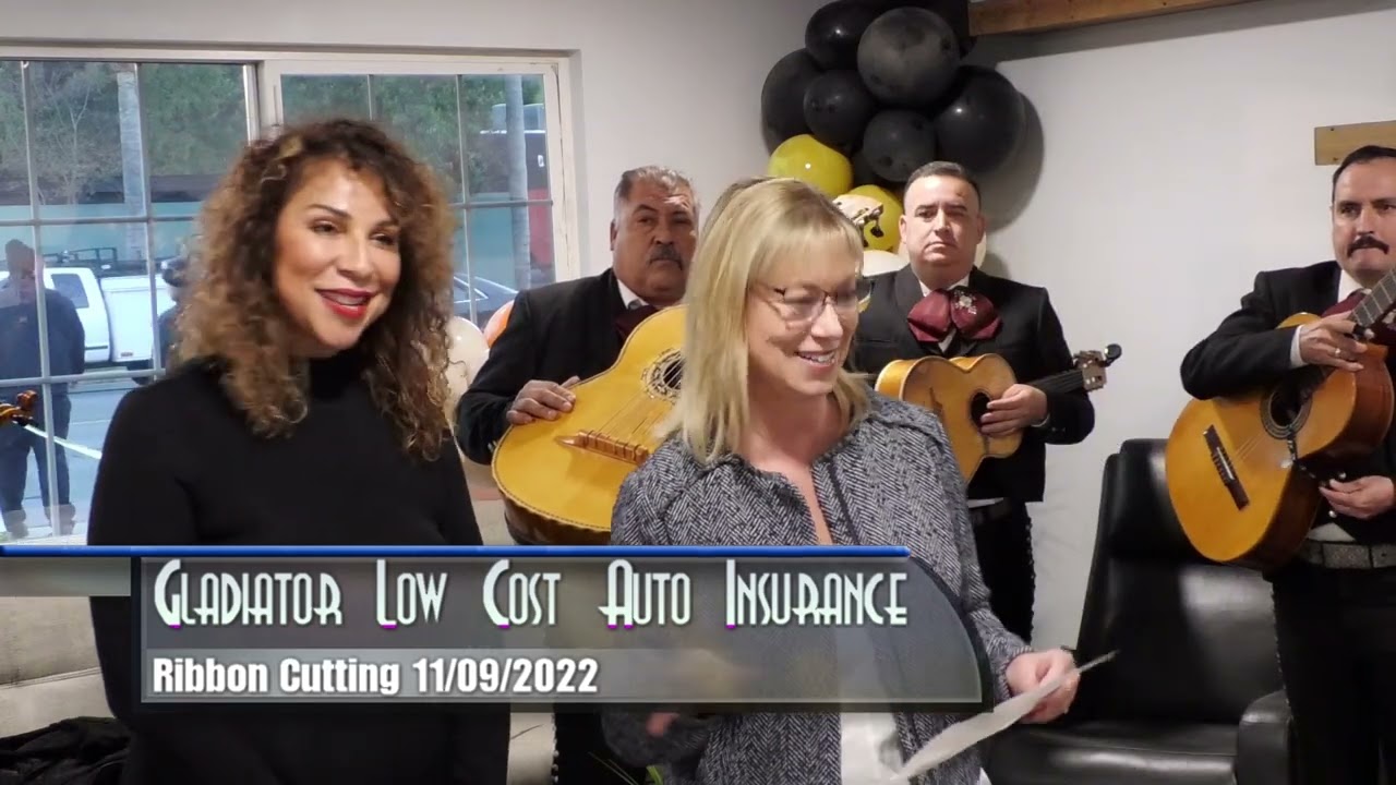 Gladiator Low Cost Auto Insurance-  Ribbon Cutting - 11/09/2022