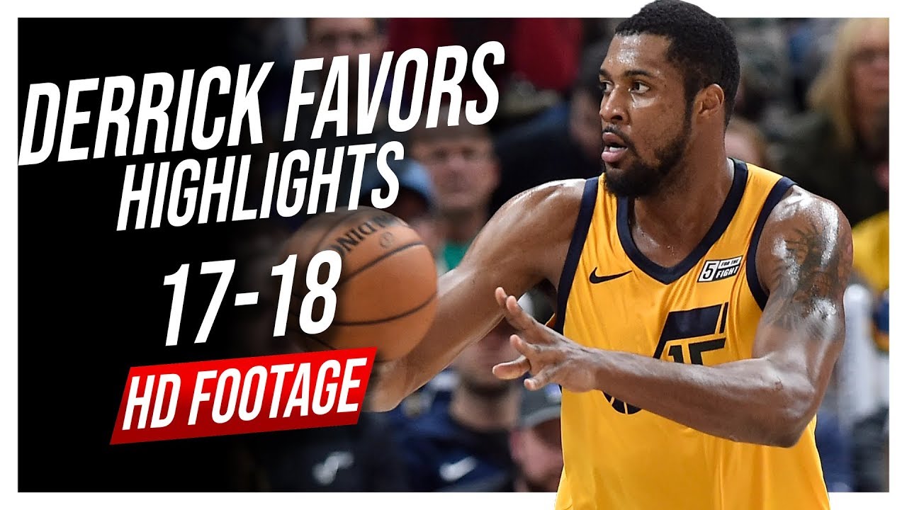 A much improved Derrick Favors could pose a problem for the