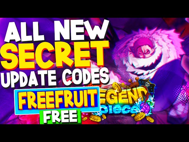 ALL NEW *SECRET* NEW WORLD UPDATE CODES in LEGEND PIECE CODES! (Roblox  Legend Piece Codes) ROBLOX 