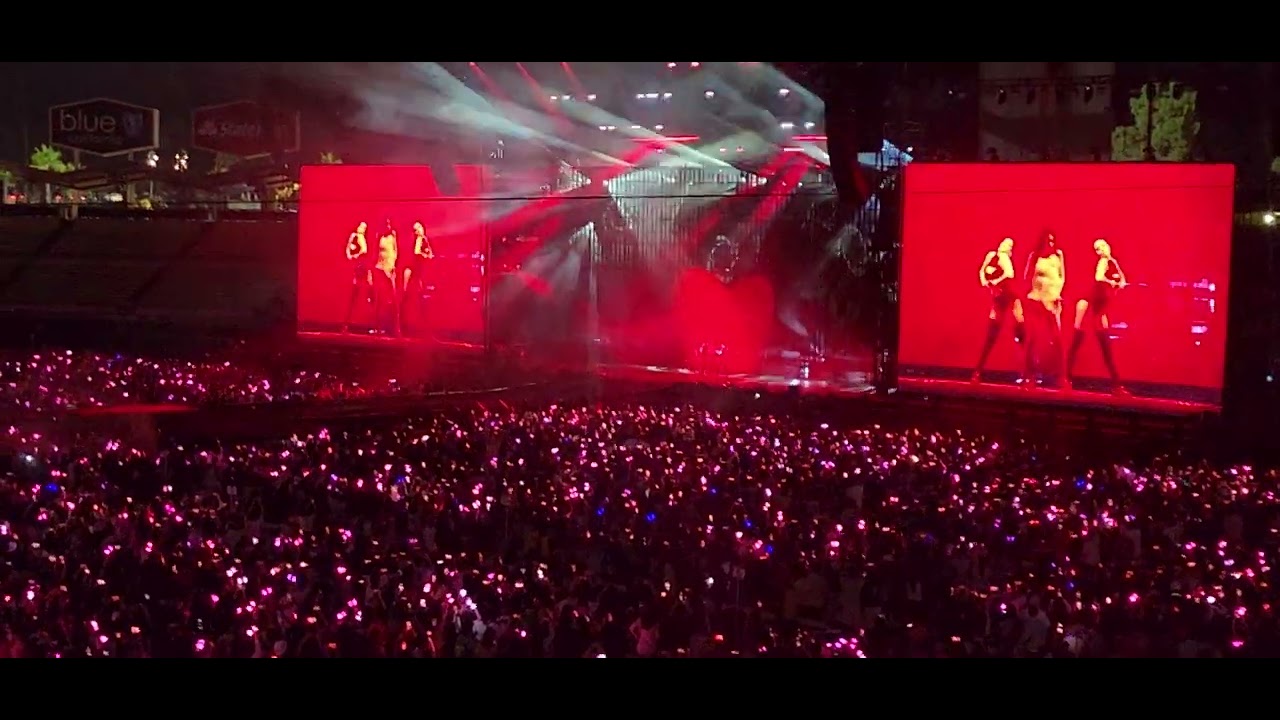 Solo - Jennie from Blackpink Encore concert in Dodger Stadium, Los Angeles