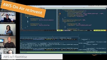 AWS re:invent 2021: AWS On Air ft. AWS IoT FleetWise | AWS Events