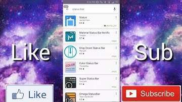 How to customize your [ Status Bar ] on Androids (No Root)