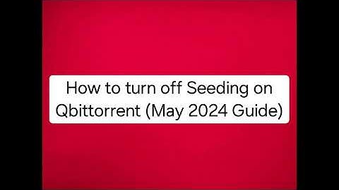 How to Completely Turn Off Seeding in Qbittorrent [Easy Guide 100% Working!] [Make Upload Speed 1KB]