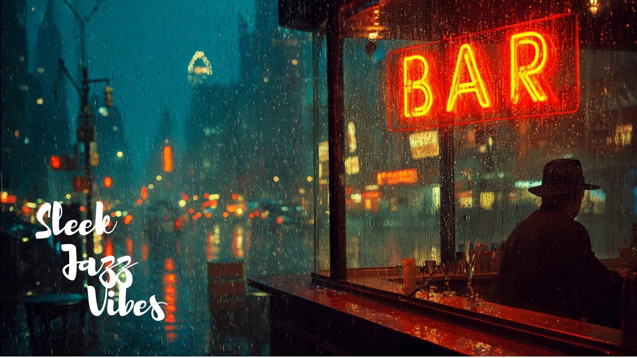 Neon Midnight Sax | 2 Hours Smooth Jazz for Deep Focus (Work BGM)