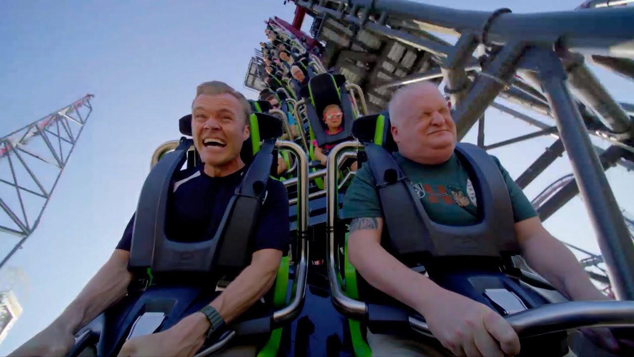 Siren's Curse Tilt Coaster Play-by-Play TV Ride