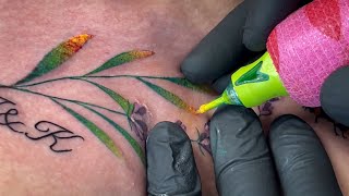 Beautiful Small Tattoo | 3x speed