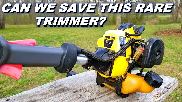 Will it run, Rare John Deere trimmer