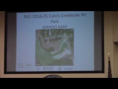 
      6g. REZ-2016-25 Cain's Creekside RV Park, 6143 US Hwy 41 North PD-R
    