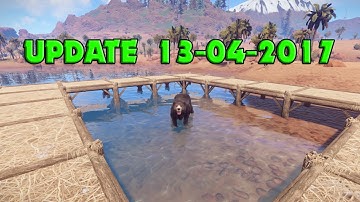 Rust Update 13-04-2017 - Animal AI, Walking Sounds & Large Furnace