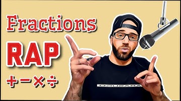 FRACTIONS 🎵 |  Learning how to Add & Subtract Fractions (FUNdamental RAPS) A Math Rap