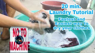 PAANO MAG LABA |  LAUNDRY TIPS & FASTEST WAY TO DRY YOUR CLOTHES