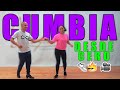 Aprende a bailar CUMBIA desde CERO #QuédateEnCasa Tutorial Paso Básico || Dance On Fire 👟🔥