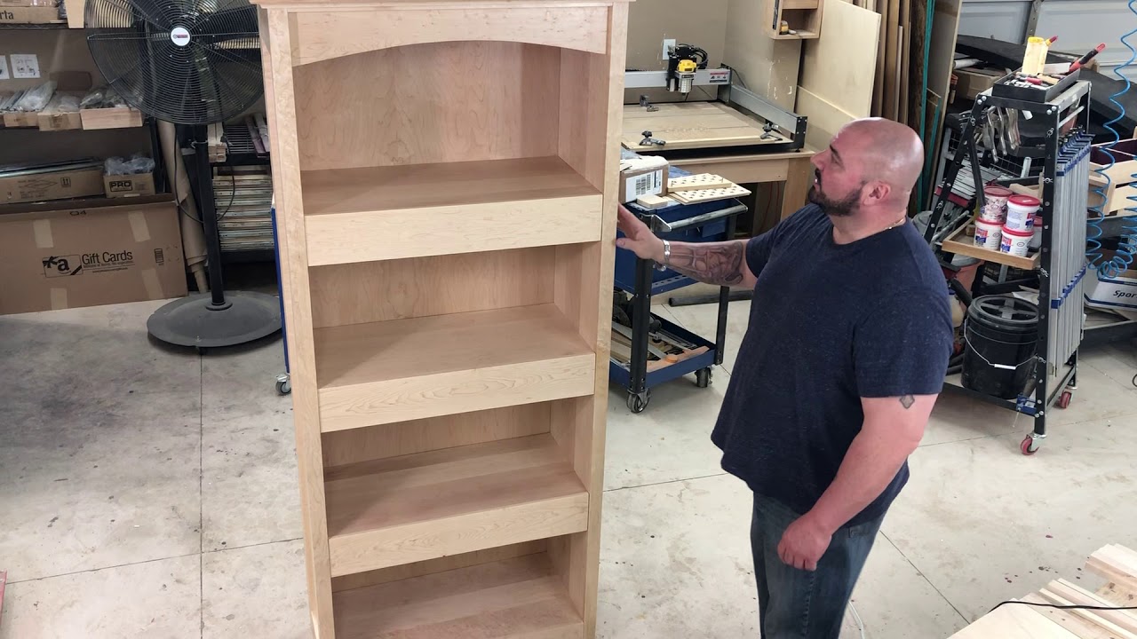 Cambridge Bookcase with Hidden Gun Storage: How to Open It